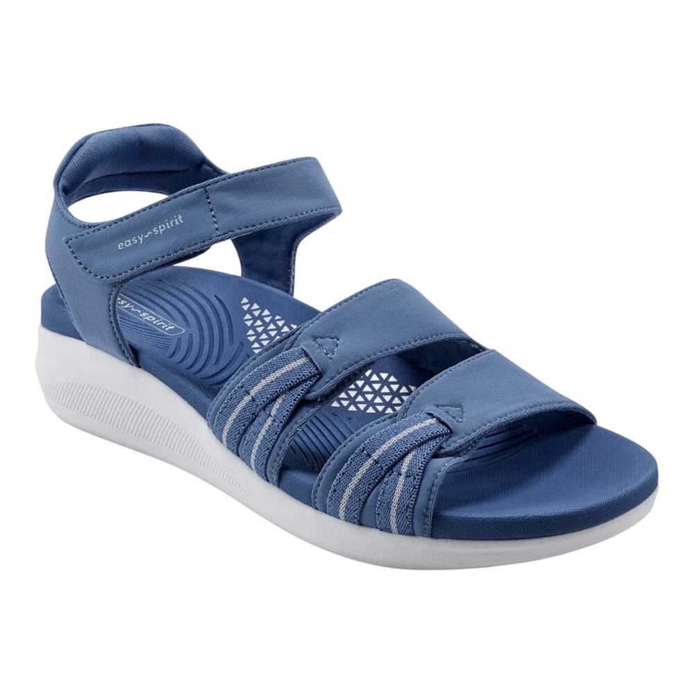 Easy Spirit Women's Weber Lightweight Sporty Sandals Blue Size 8